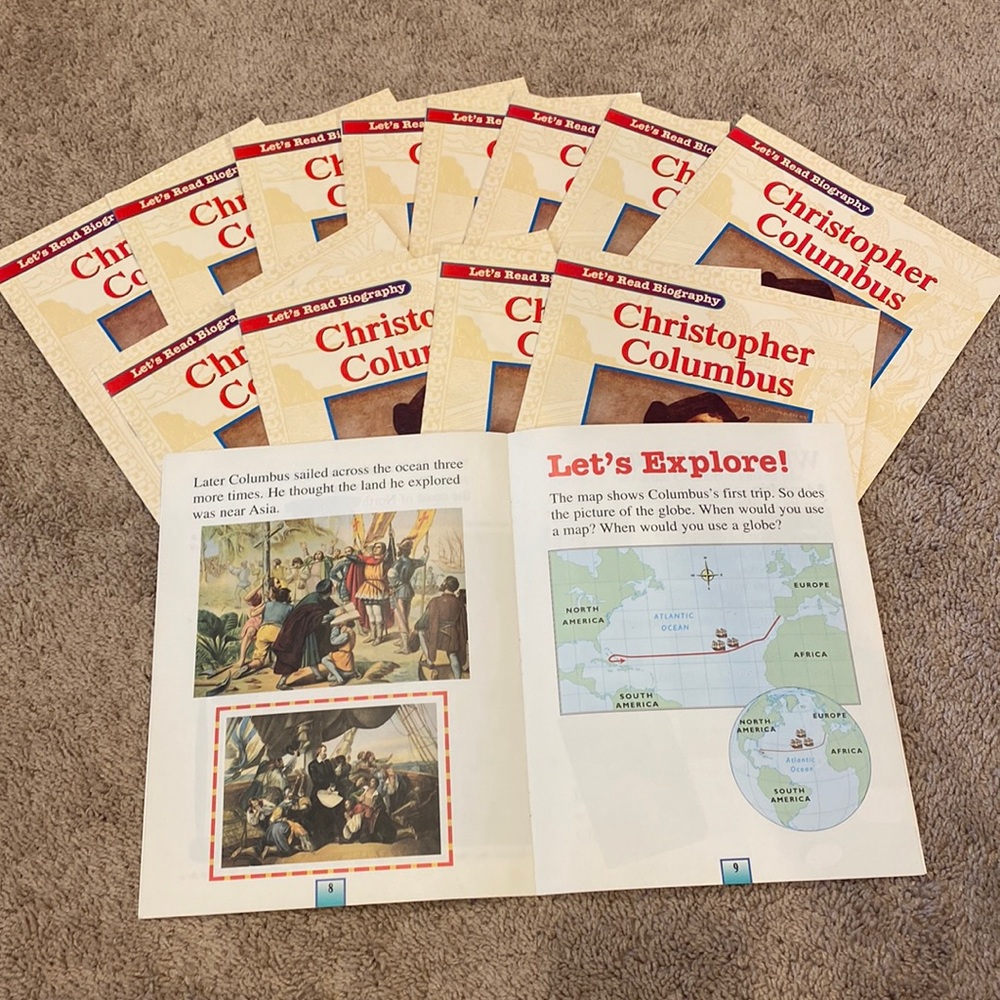 Christopher Columbus Kids Book Set